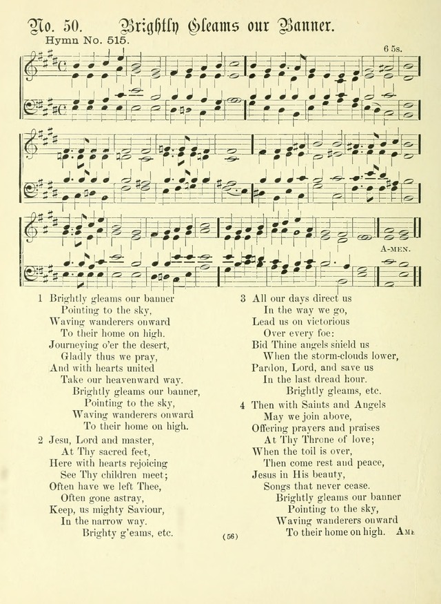 Hymn Tunes: being further contributions to the hymnody of the church page 56