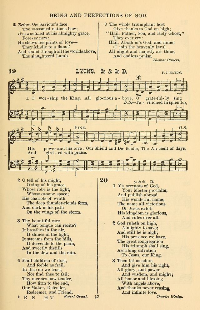 Hymn and Tune Book of the Methodist Episcopal Church, South (Round Note Ed.) page 17