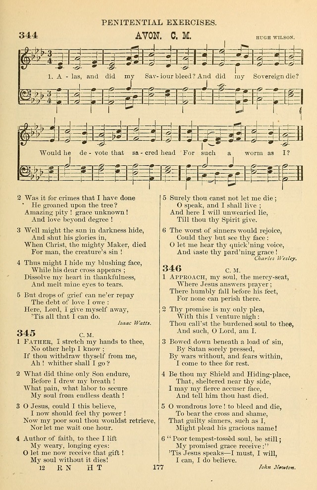 Hymn and Tune Book of the Methodist Episcopal Church, South (Round Note Ed.) page 177