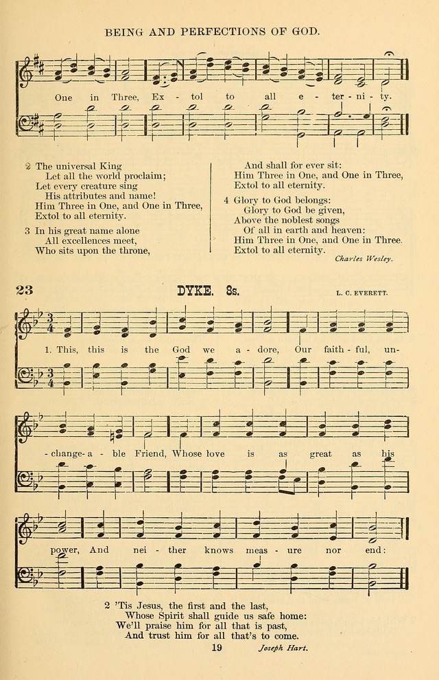 Hymn and Tune Book of the Methodist Episcopal Church, South (Round Note Ed.) page 19