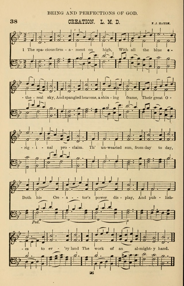 Hymn and Tune Book of the Methodist Episcopal Church, South (Round Note Ed.) page 26