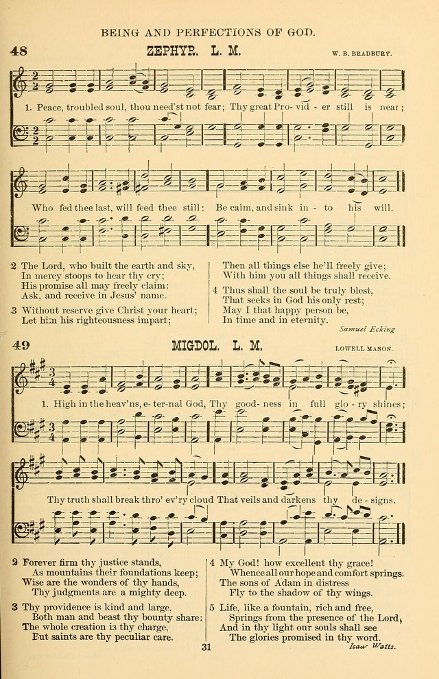 Hymn and Tune Book of the Methodist Episcopal Church, South (Round Note Ed.) page 31