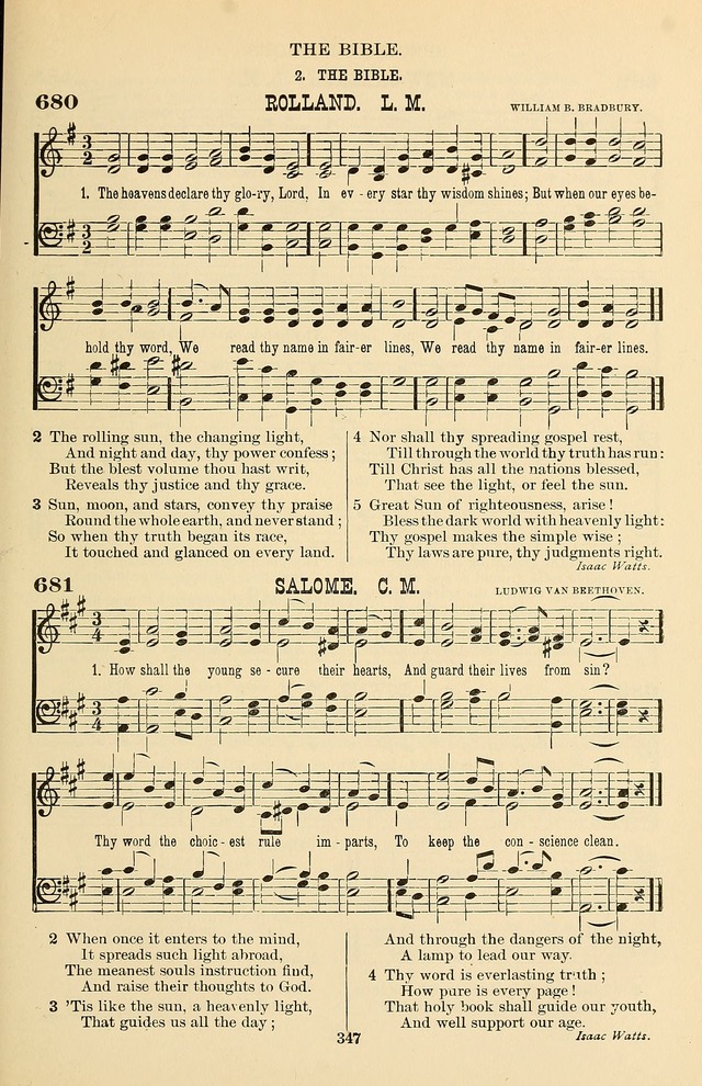 Hymn and Tune Book of the Methodist Episcopal Church, South (Round Note Ed.) page 347