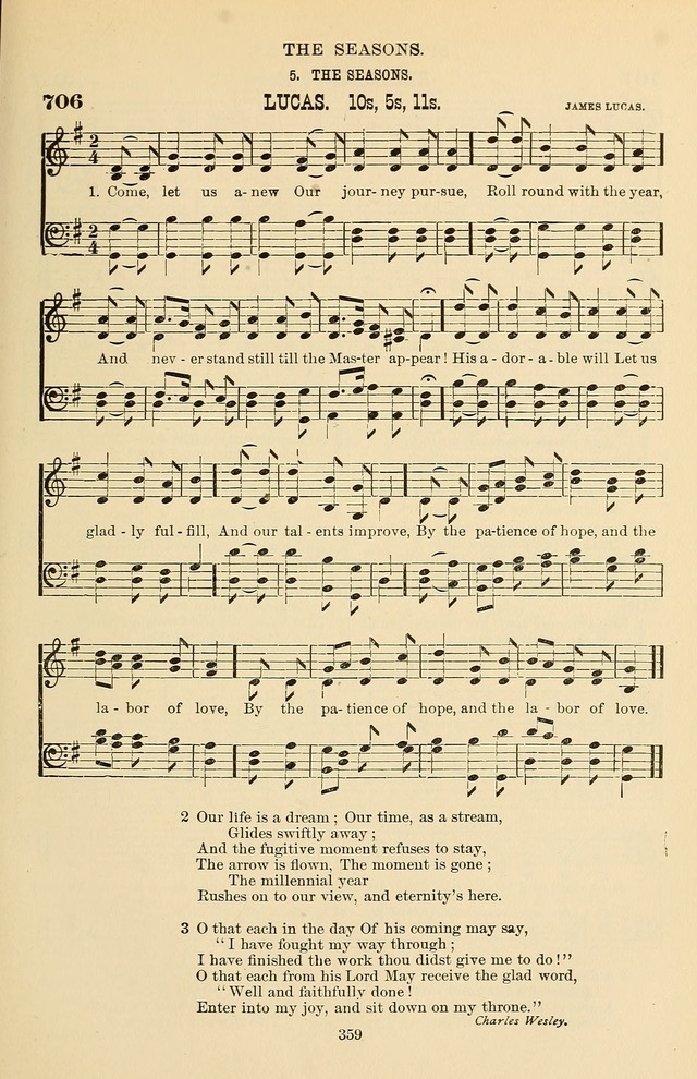 Hymn and Tune Book of the Methodist Episcopal Church, South (Round Note Ed.) page 359