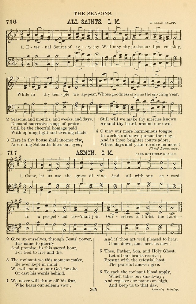 Hymn and Tune Book of the Methodist Episcopal Church, South (Round Note Ed.) page 365