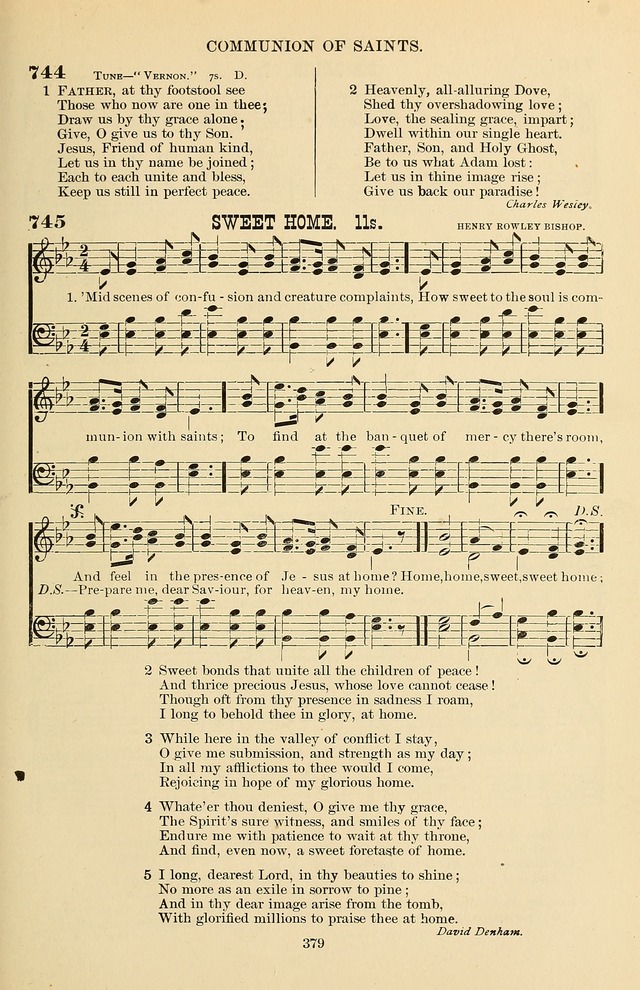 Hymn and Tune Book of the Methodist Episcopal Church, South (Round Note Ed.) page 379