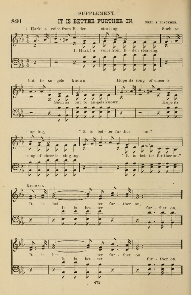 Hymn and Tune Book of the Methodist Episcopal Church, South (Round Note Ed.) page 472