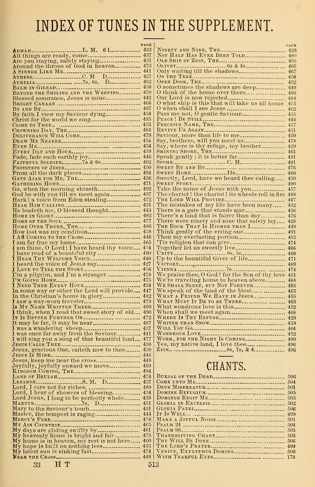 Hymn and Tune Book of the Methodist Episcopal Church, South (Round Note Ed.) page 513