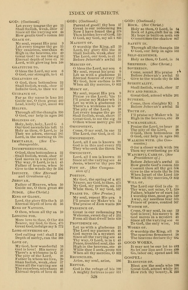 Hymn and Tune Book of the Methodist Episcopal Church, South (Round Note Ed.) page 528