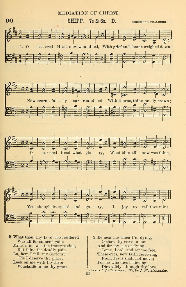 Hymn and Tune Book of the Methodist Episcopal Church, South (Round Note Ed.) page 53