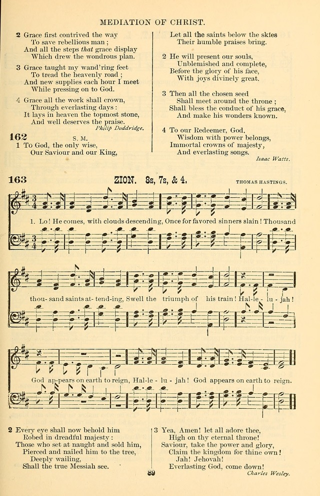 Hymn and Tune Book of the Methodist Episcopal Church, South (Round Note Ed.) page 89