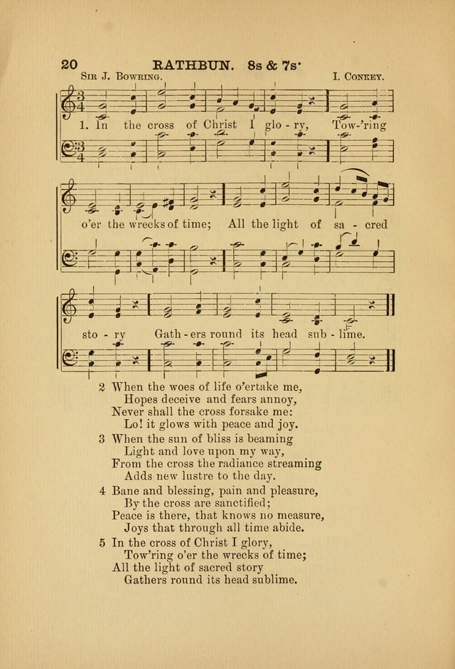 Hymn and Tune Book: for Schools and Colleges page 20