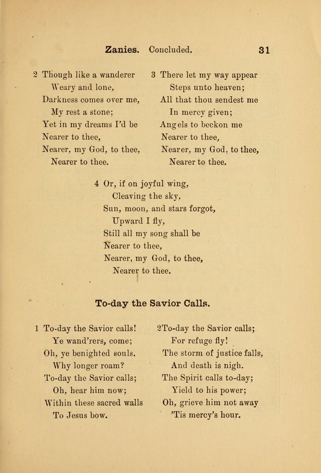 Hymn and Tune Book: for Schools and Colleges page 31