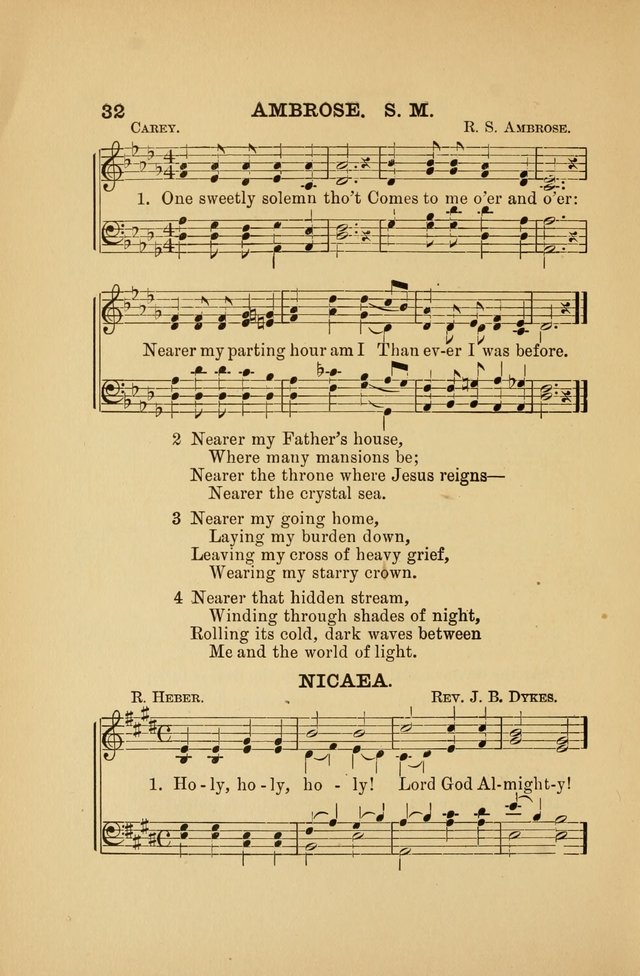 Hymn and Tune Book: for Schools and Colleges page 32