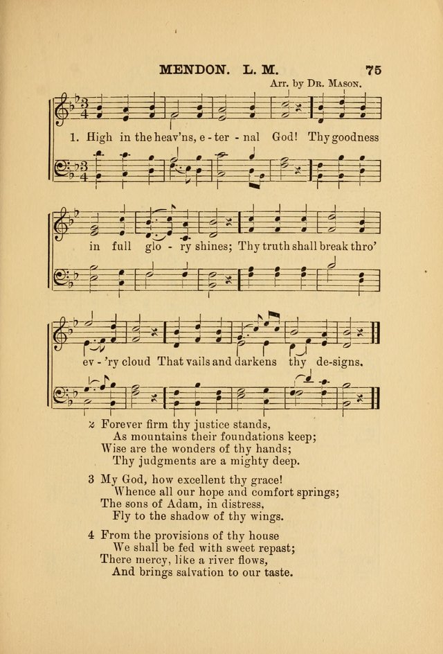 Hymn and Tune Book: for Schools and Colleges page 75