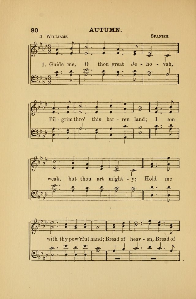 Hymn and Tune Book: for Schools and Colleges page 80