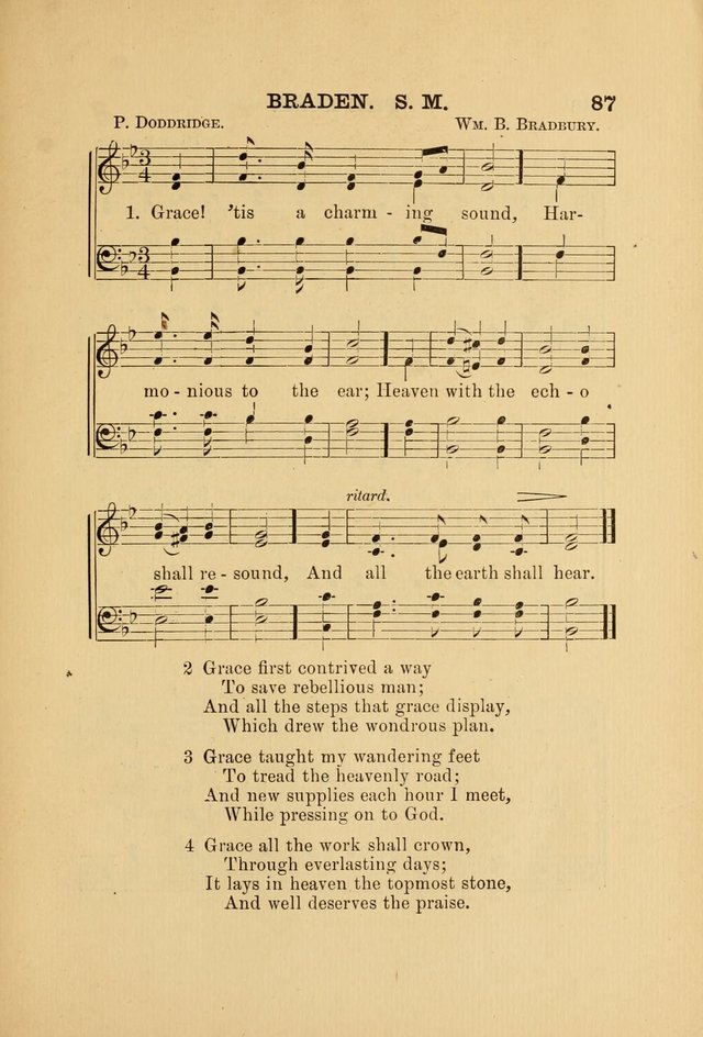 Hymn and Tune Book: for Schools and Colleges page 87