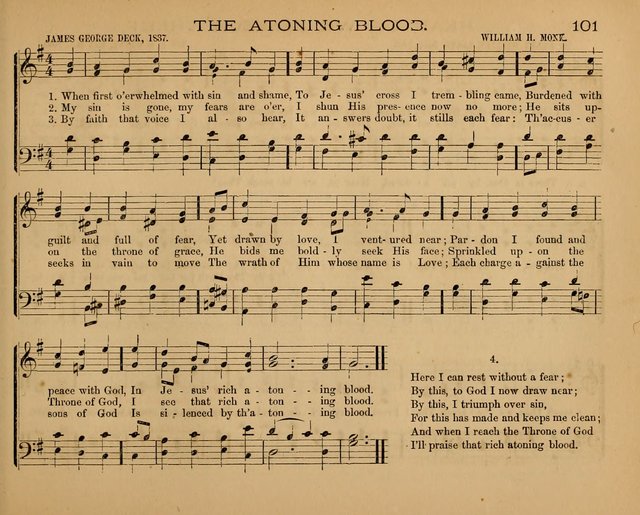 The Hymnary with Tunes: a collection of music for Sunday schools page 101