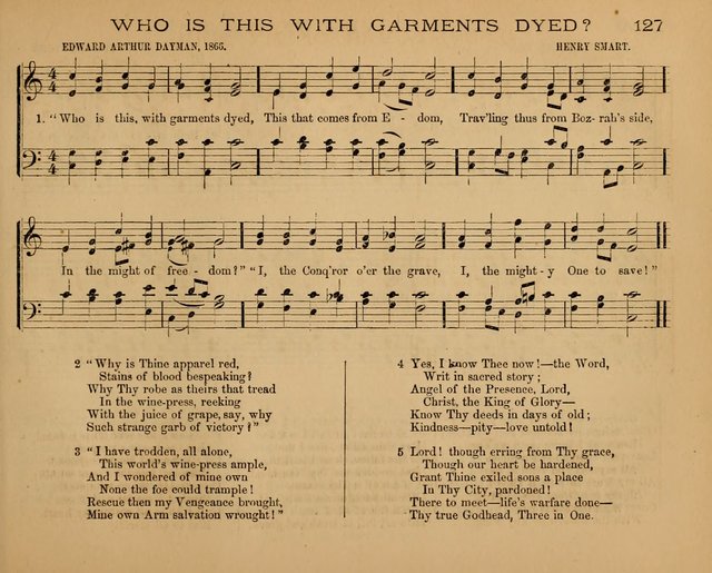 The Hymnary with Tunes: a collection of music for Sunday schools page 127