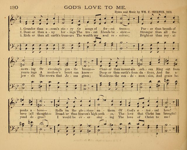 The Hymnary with Tunes: a collection of music for Sunday schools page 130