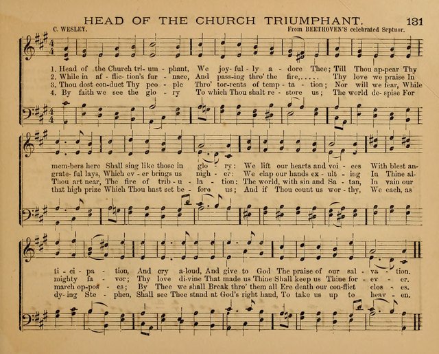 The Hymnary with Tunes: a collection of music for Sunday schools page 131