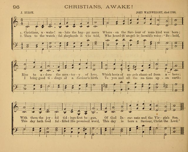 The Hymnary with Tunes: a collection of music for Sunday schools page 96