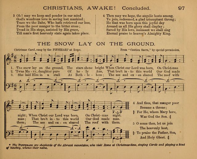 The Hymnary with Tunes: a collection of music for Sunday schools page 97