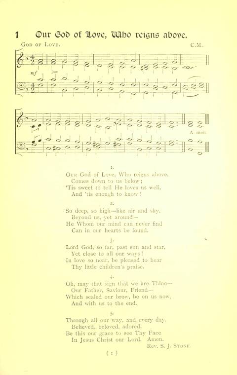 Hymn Tunes and Carols page 1