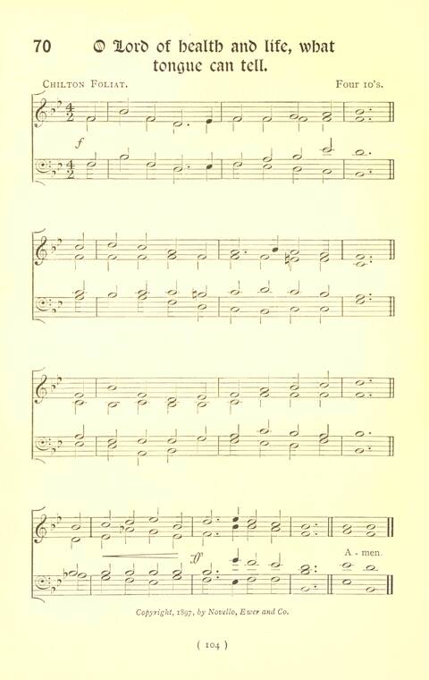 Hymn Tunes and Carols page 104