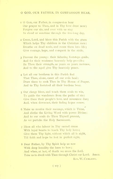 Hymn Tunes and Carols page 107