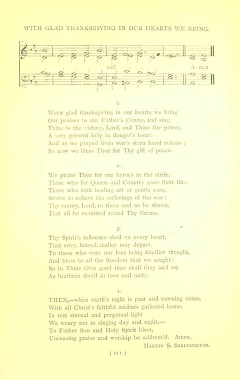 Hymn Tunes and Carols page 111