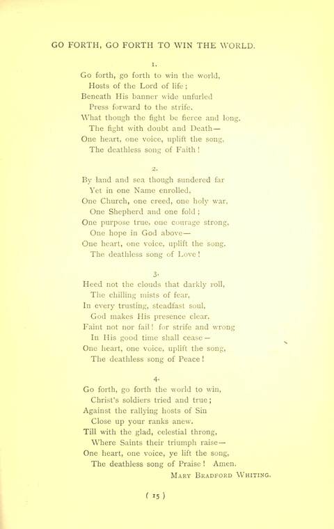 Hymn Tunes and Carols page 15