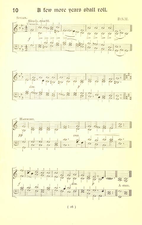 Hymn Tunes and Carols page 16