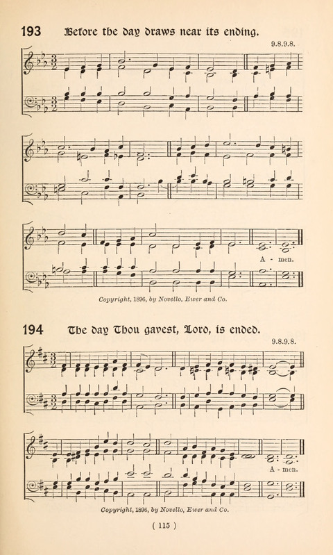 Hymn Tunes page 115