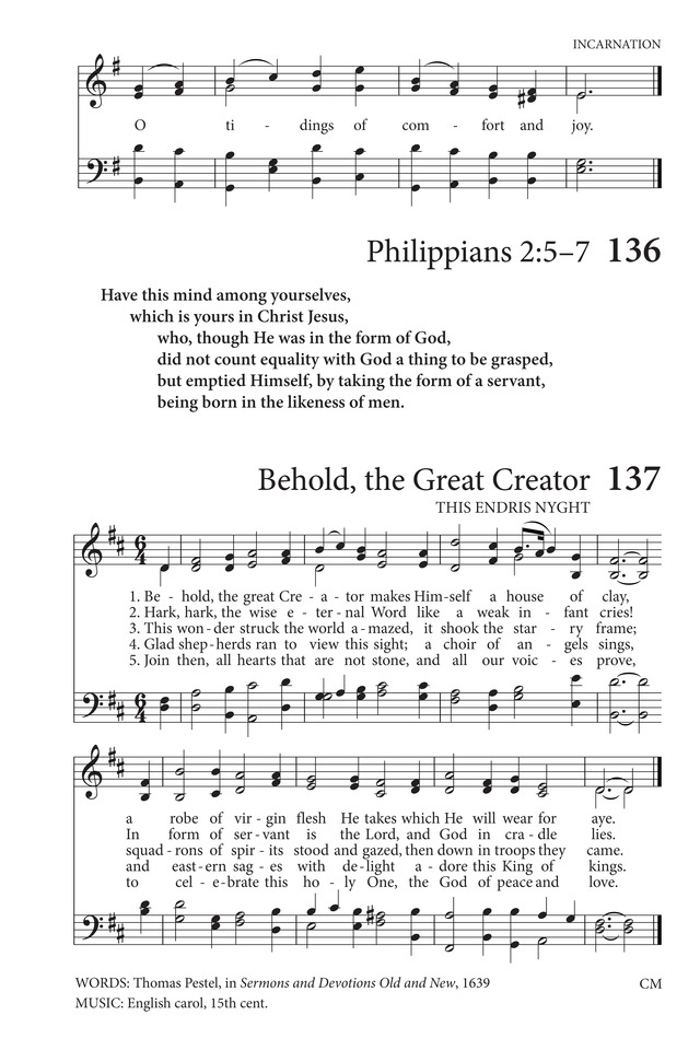 Hymns to the Living God page 112