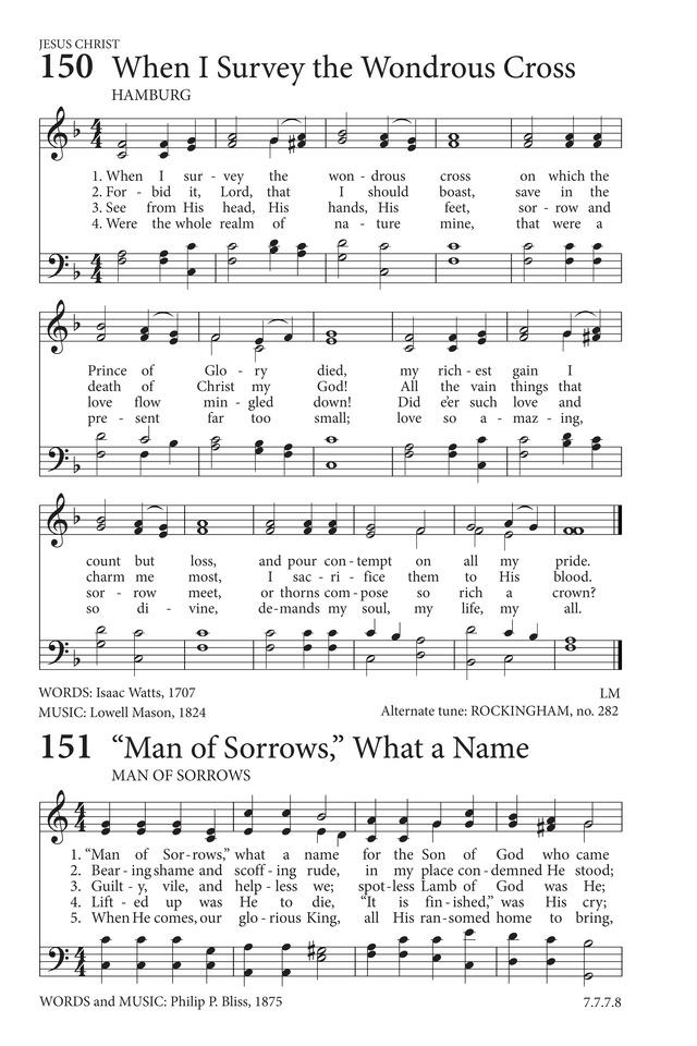 Hymns to the Living God page 121