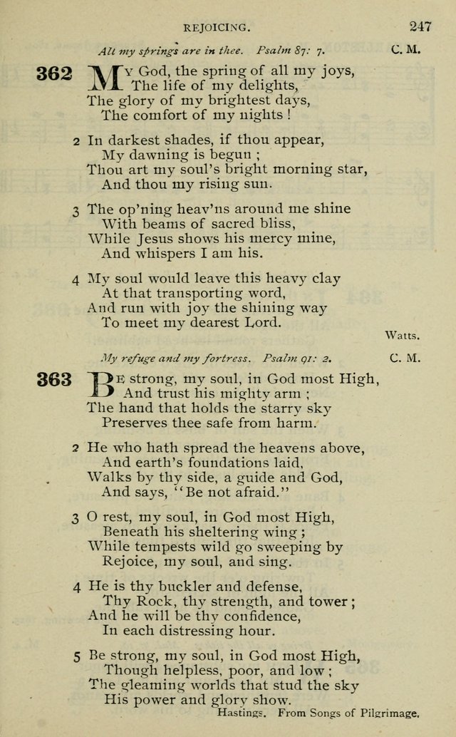 Hymns and Tunes: for Public and Private Worship, and Sunday Schools page 262