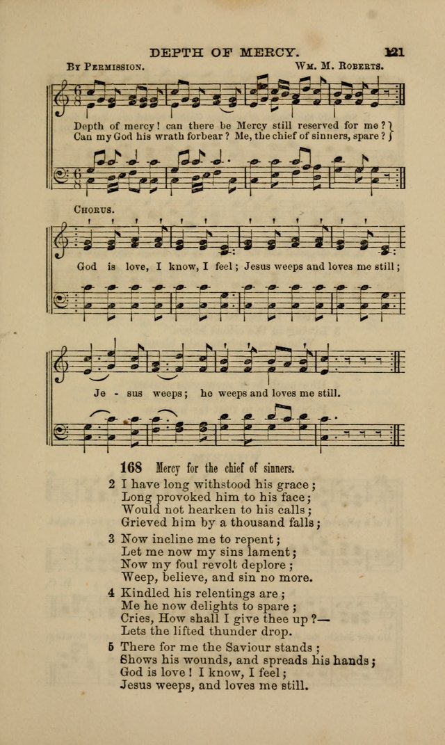 Hymns and Tunes for Prayer and Social Meetings page 121