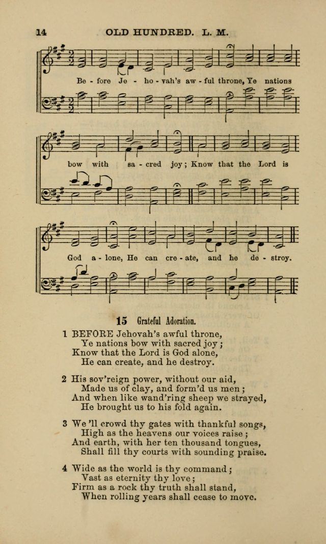 Hymns and Tunes for Prayer and Social Meetings page 14