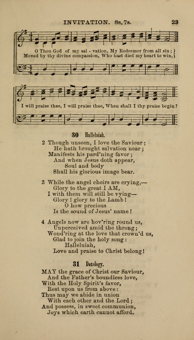 Hymns and Tunes for Prayer and Social Meetings page 23