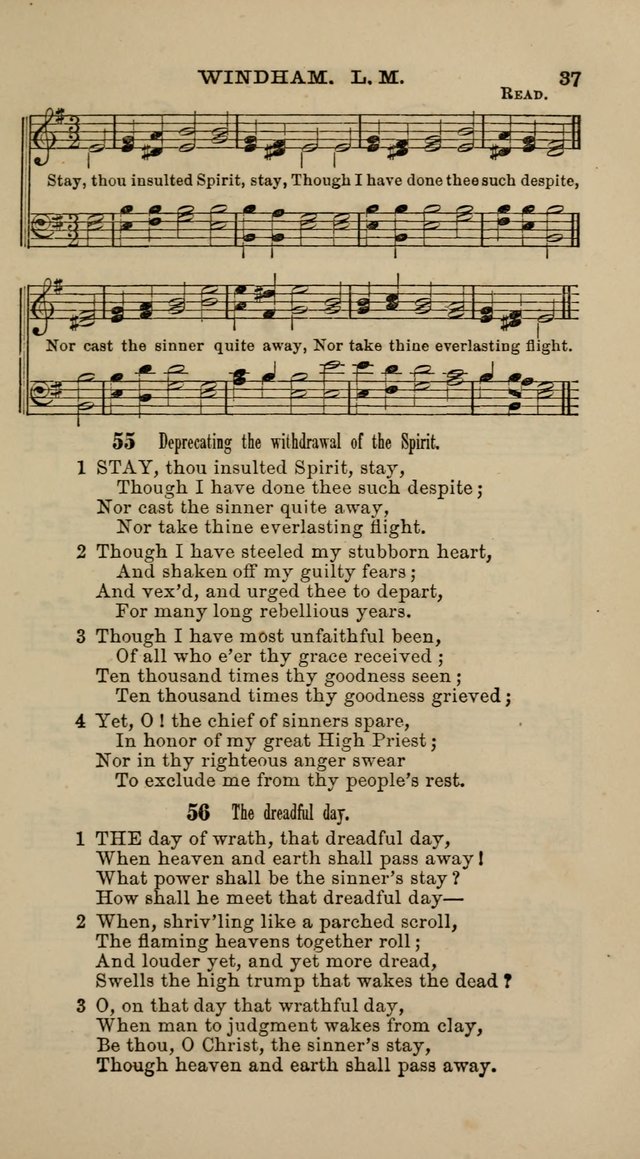 Hymns and Tunes for Prayer and Social Meetings page 37