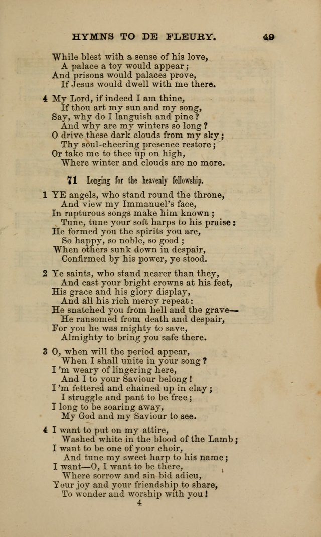 Hymns and Tunes for Prayer and Social Meetings page 49