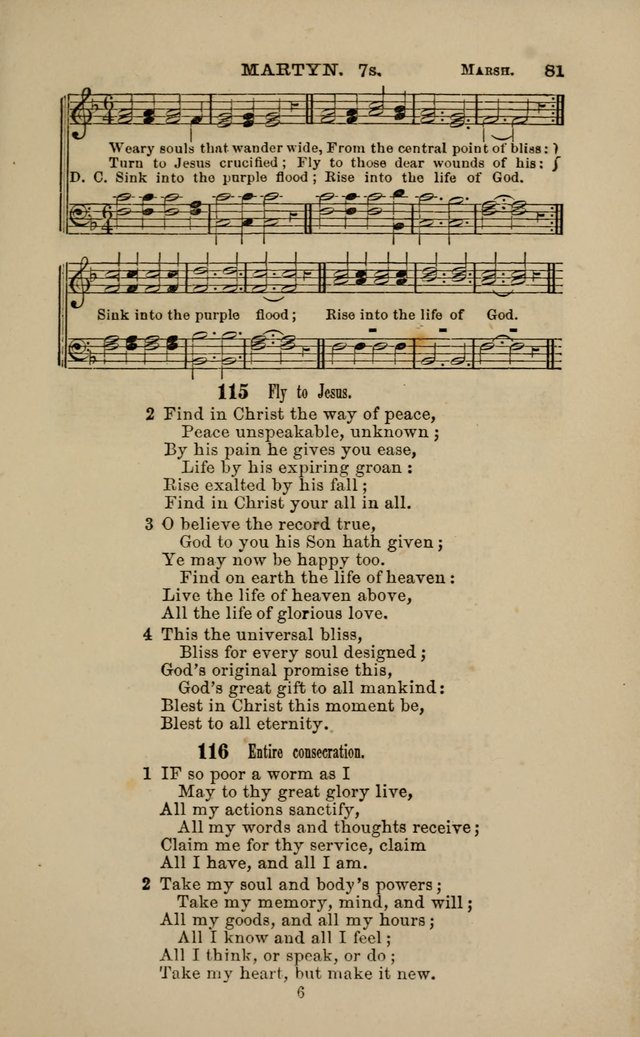 Hymns and Tunes for Prayer and Social Meetings page 81