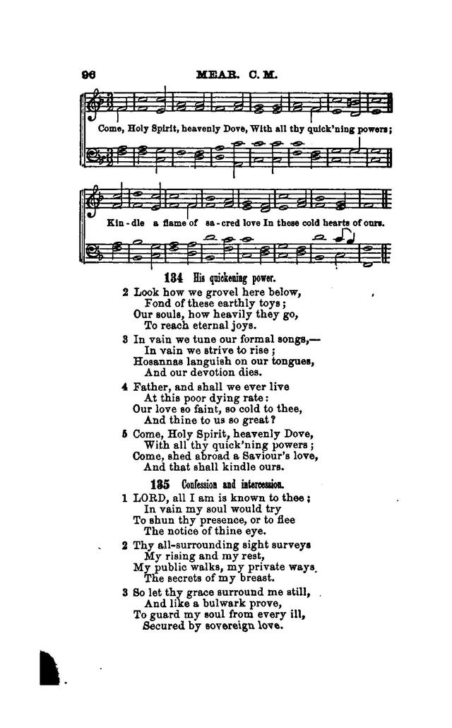 Hymns and Tunes for Prayer and Social Meetings page 96