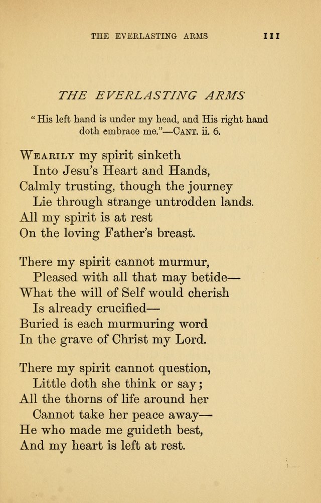 Hymns of Ter Steegen and Others (Second Series) page 111