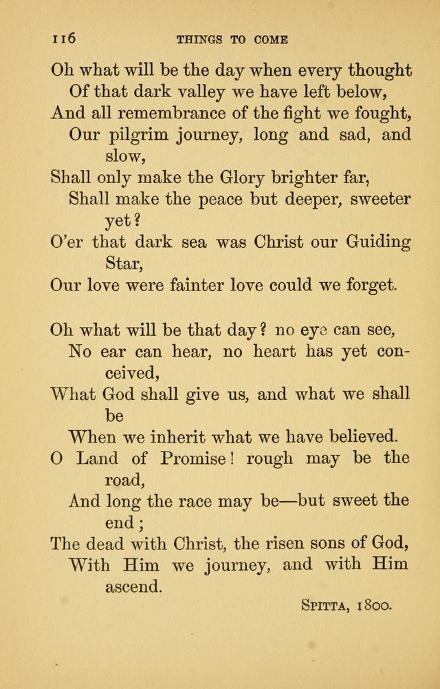 Hymns of Ter Steegen and Others (Second Series) page 116