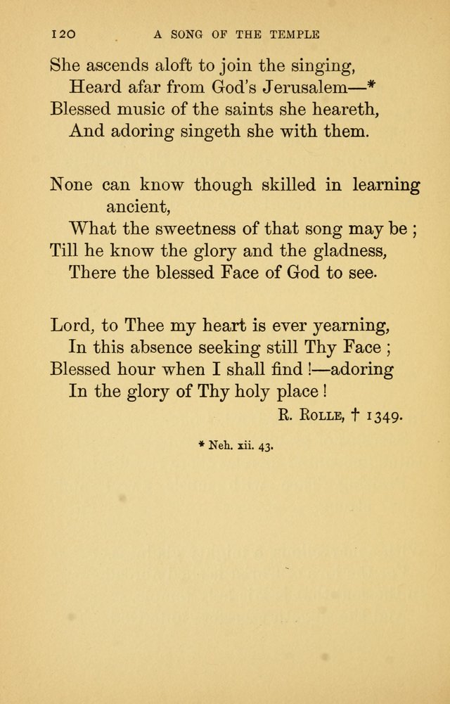 Hymns of Ter Steegen and Others (Second Series) page 120