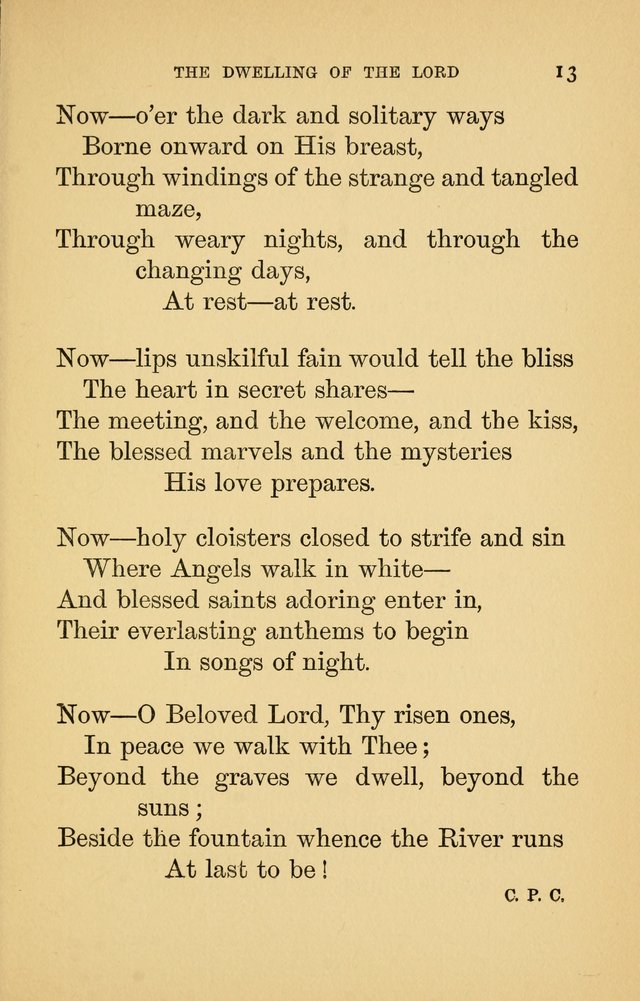 Hymns of Ter Steegen and Others (Second Series) page 13