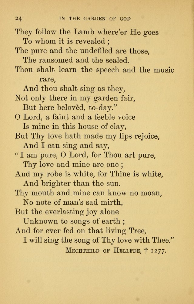 Hymns of Ter Steegen and Others (Second Series) page 24