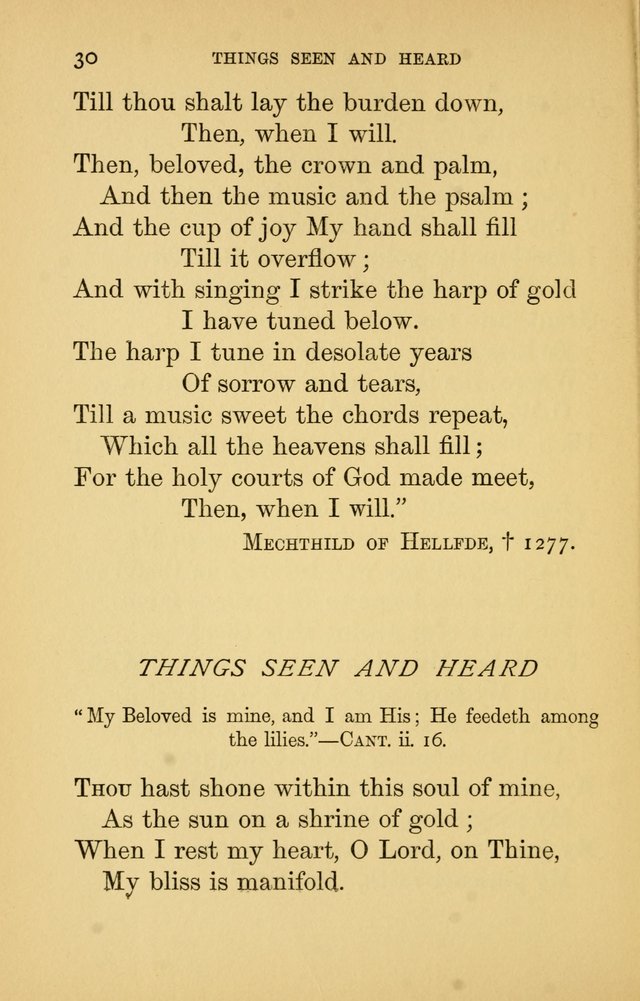 Hymns of Ter Steegen and Others (Second Series) page 30